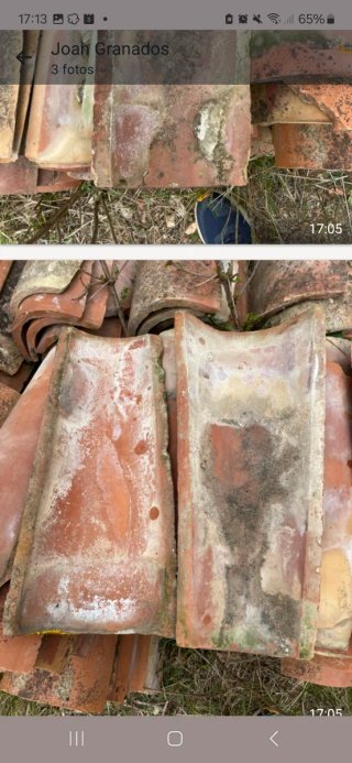 Tejas de barro para tejado