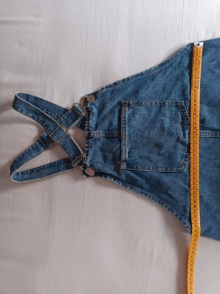 Vestido Peto Vaquero Stradivarius Talla 38