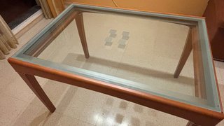 Mesa Comedor Cristal extensible