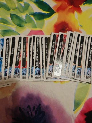 Cromos Star Wars Force Attax