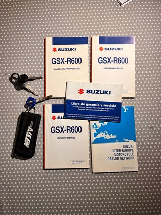 Suzuki GSXR 600 K5 lista para rodar. Sólo 27600kms