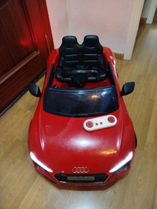 Coche Eléctrico Audi R8 Spyder Rojo