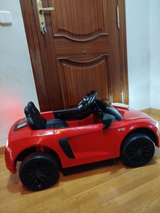 Coche Eléctrico Audi R8 Spyder Rojo