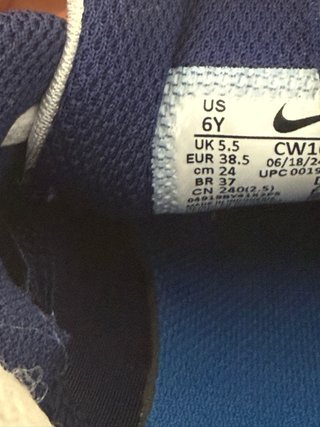 Nike Air Max 38.5 Blu/Bianco