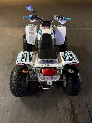 Quad Yamaha Blaster Azul y Blanco