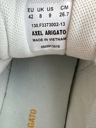 Zapatillas Axel Arigato Azul/Blanco. De Hombre.