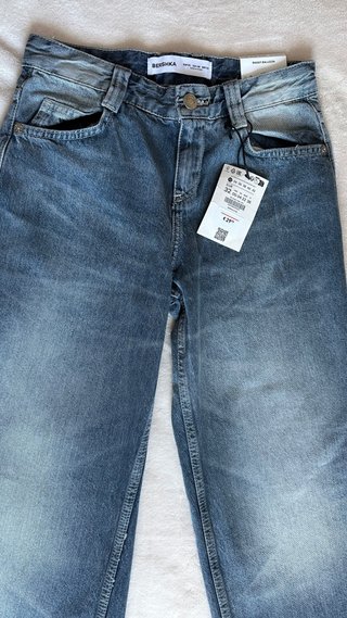 Pantalón Baggy Azul