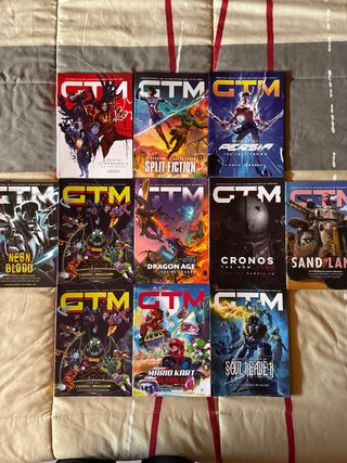 Lote de revistas GTM