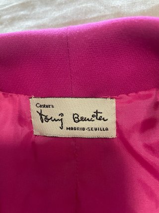 Blazer elegante mujer rosa