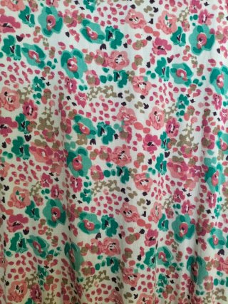 Vestido niña estampado floral Talla 9-10 años