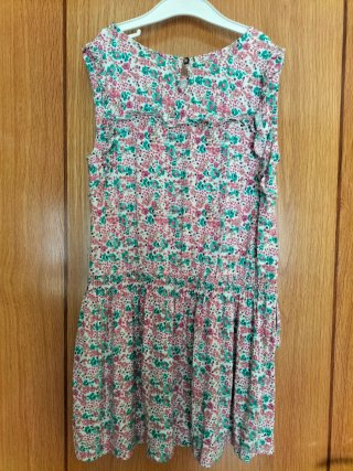 Vestido niña estampado floral Talla 9-10 años