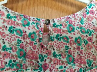 Vestido niña estampado floral Talla 9-10 años