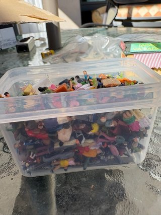 Lote de mas de 100 figuras HO