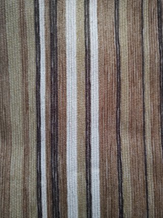 Tela Chenilla Beige y Marrón