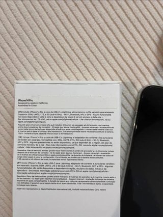iPhone 14 Pro blanco
