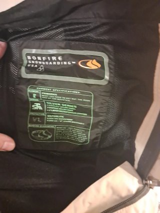 Pantalón de esquí beige Bonfire