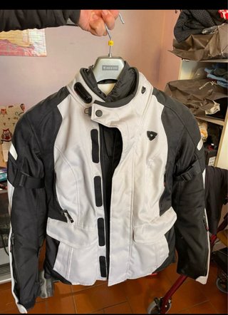 Completo moto donna REVIT! nero