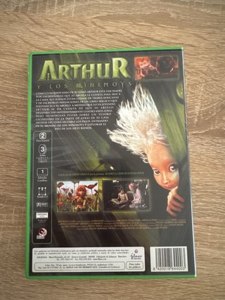 DVD Arthur y los Minimoys (Español)