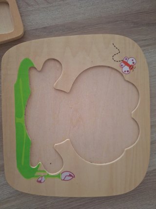 Set 3 Puzzles Madera Infantiles