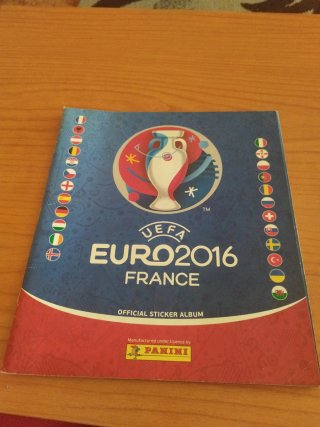 Álbum EURO 2016 Francia Panini