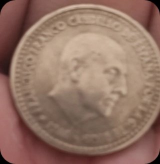 Moneda 1 Peseta Franco 1966