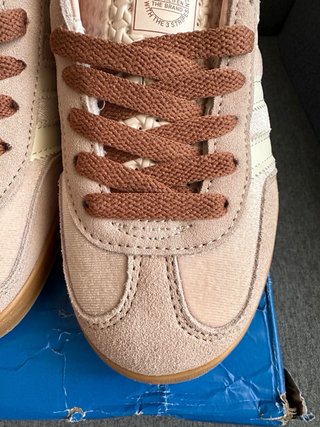 Zapatillas Adidas Gazelle Beige y Rosa Nuevas