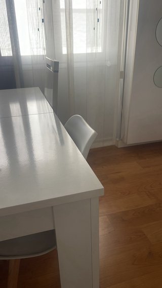 Un juego de 6 sillas de comedor o cocina modernas