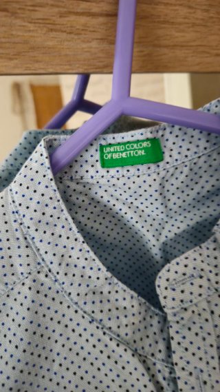 Camisa niño manga corta United Colors of Benetton