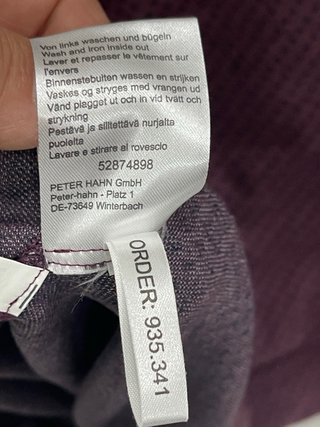 Maglietta Peter Hahn Viola Pois