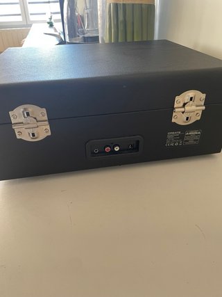 Tocadiscos CREATE Negro Vintage