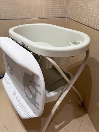 Bañera cambiador bebé 2 en 1