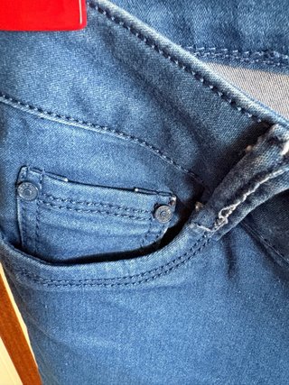 Pantalón pitillo azul Miss Xi