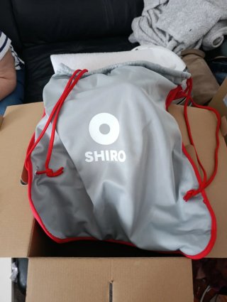 Casco Shiro con Pinlock Rojo y Blanco