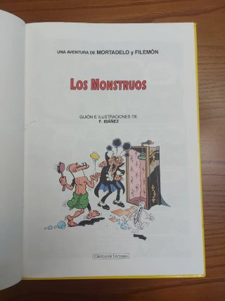 Mortadelo y Filemón Los monstruos