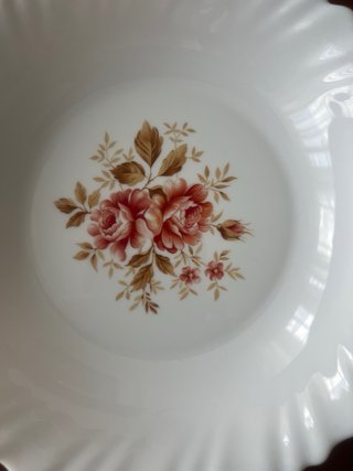 Ser  de 2 fuentes de porcelana, ARCOPAL