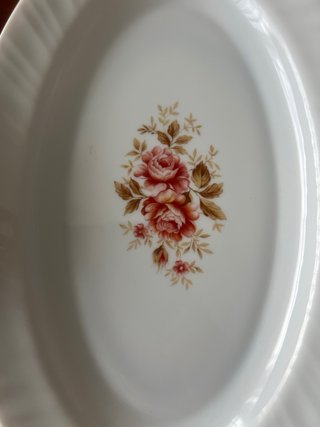 Ser  de 2 fuentes de porcelana, ARCOPAL