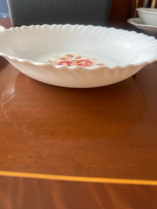 Ser  de 2 fuentes de porcelana, ARCOPAL