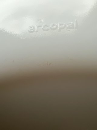 Ser  de 2 fuentes de porcelana, ARCOPAL