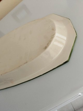 Antipastiera ceramica decorata frutta