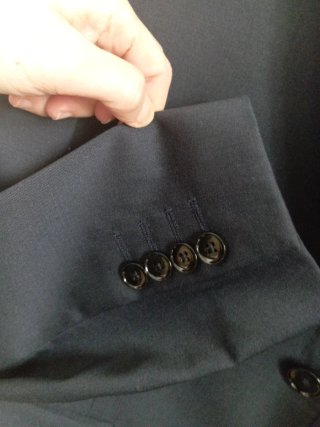 Traje hombre Cortefiel azul nuevo