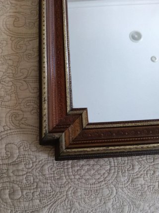 Espejo de pared marco moldurado