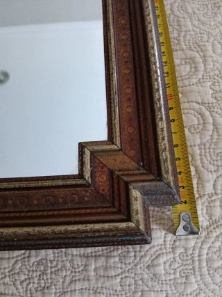Espejo de pared marco moldurado