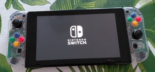 Nintendo Switch Transparente Multicolor