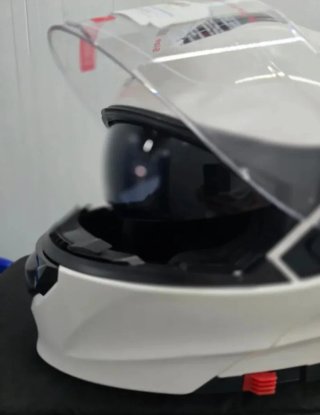 Casco Modular piaggio Blanco.