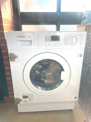 Lavadora-Secadora Bosch Serie 4 Integrable