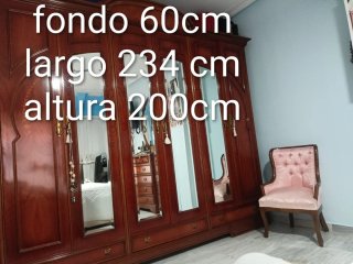 Habitación de matrimonio,  madera de cerezo