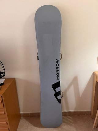 Tabla Snowboard Morrow con Fijaciones