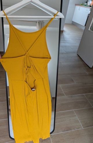 Vestido H&M Mostaza Talla XL