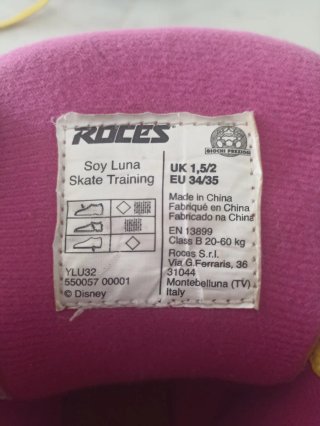 Patines Soy Luna Rosas