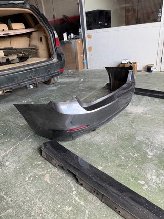 Paragolpes trasero coche bmw f30 f31